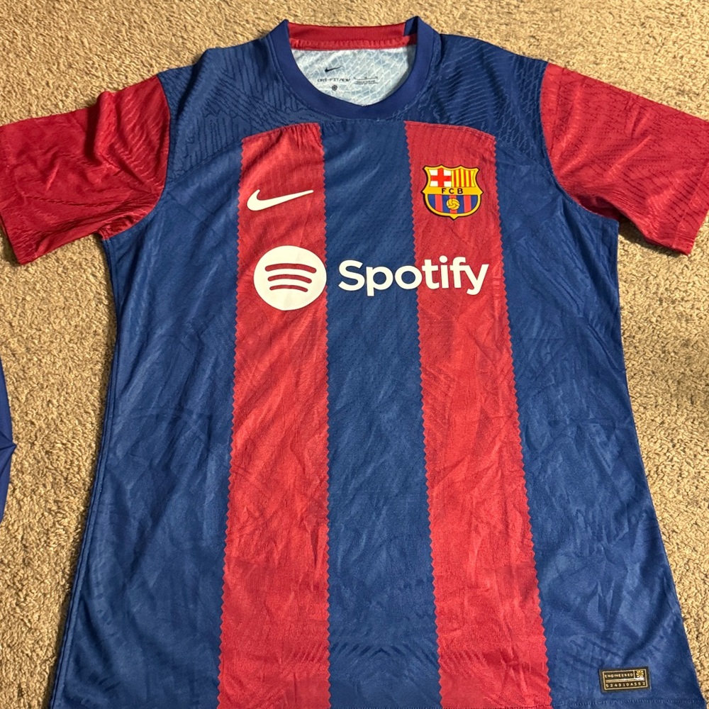 Barcelona 2023-24 Authentic DRI-FIT ADV Home Jersey Size XL FC Barca